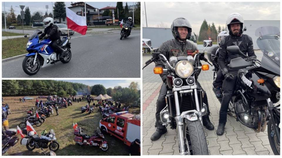 Parada motocyklowa z flagami przejechała ulicami Bełchatowa i Szczercowa. Później uczestnicy bawili się na pikniku [Foto]