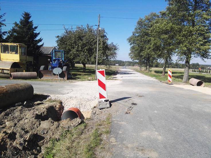 Drogowe inwestycje w gminie Drużbice