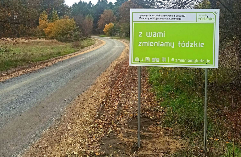 Przebudowa drogi wewnętrznej w miejscowości Sówki