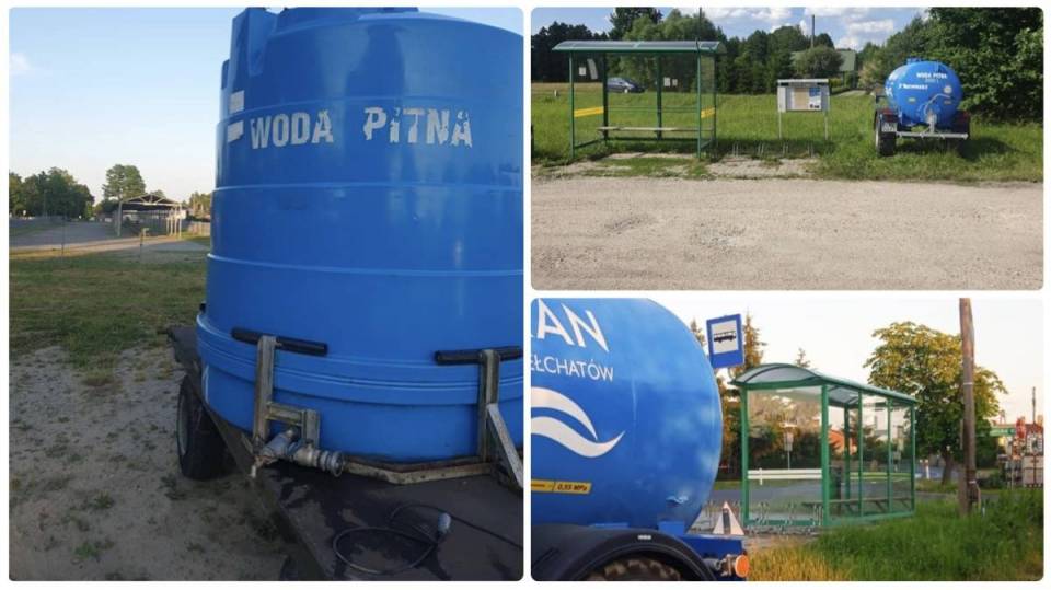 Bakterie coli w wodociągu. W gminie Bełchatów ruszyła dystrybucja wody!