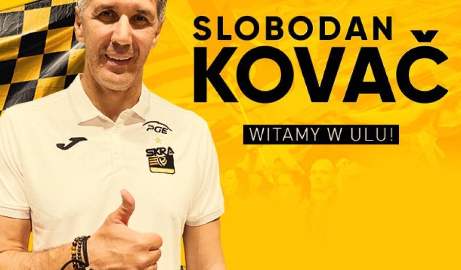 PGE Skra: Slobodan Kovač zaczyna pracę w Bełchatowie!