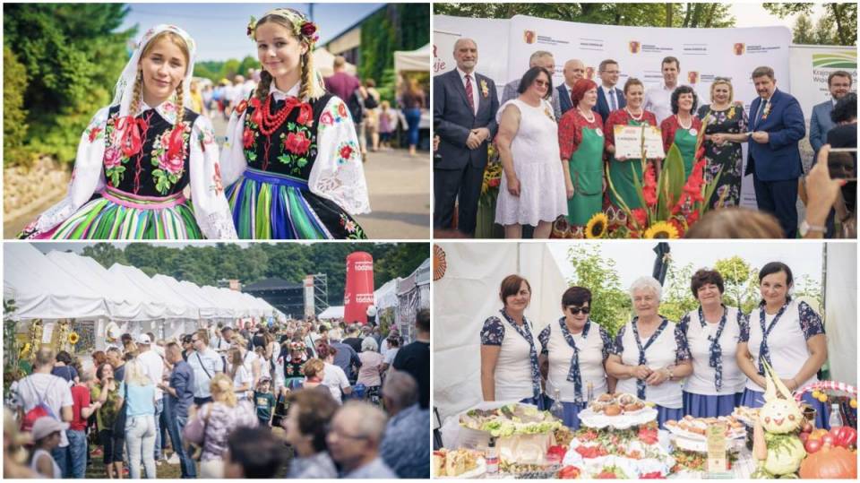 Dożynki Wojewódzkie w Rogowie: Było barwnie, smacznie i wesoło