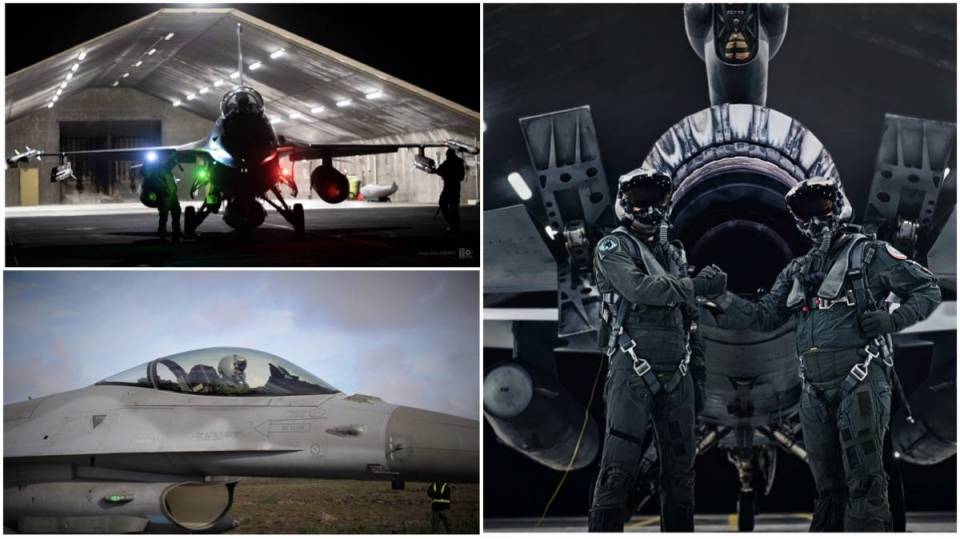 Z Islandii do Łasku. Piloci F-16 wylądowali na płycie lotniska 32 Bazy Lotnictwa Taktycznego