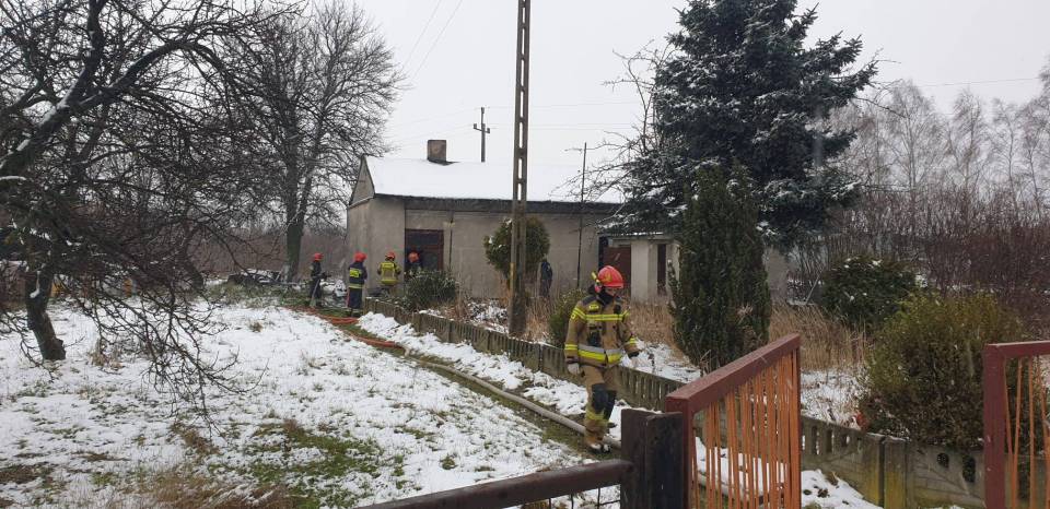Pożar w domu przy Wyszyńskiego. W domu zginęła 67-letnia kobieta