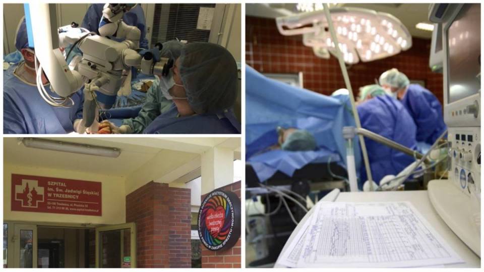 Lekarze z Trzebnicy przyszyli rękę pracownikowi elektrowni! "6-godzinna operacja powiodła się, stan zdrowia polepsza się"informuje dyrekcja szpitala św. Jadwigi