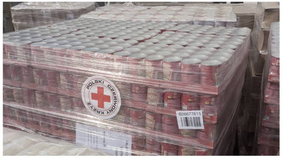 Bełchatowski oddział PCK wspiera z ukraińskich uchodźców. Finansuje zakup żywności i leków