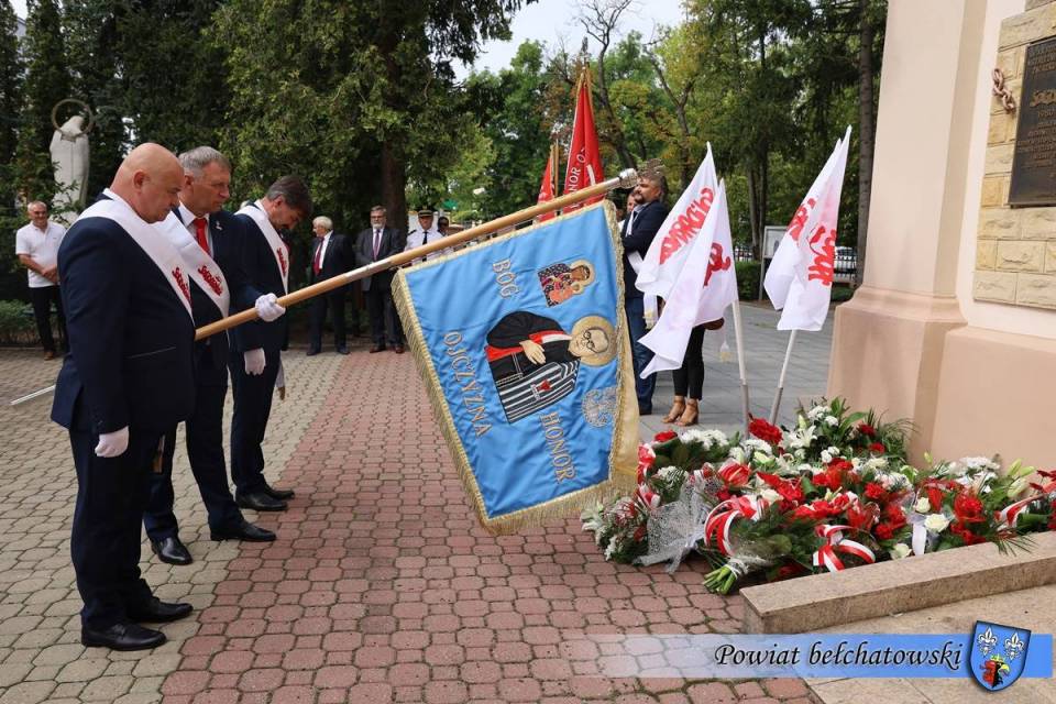 Bełchatowianie pamiętali o 42. rocznicy powstania NSZZ "Solidarność"