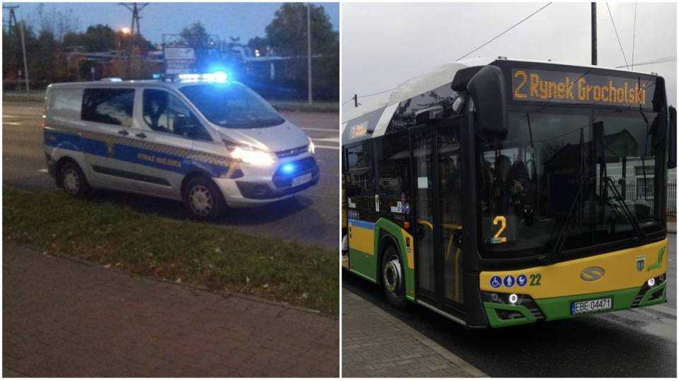 Bełchatów: Bójka w MZK! Kierowca zatrzymał autobus na środku ronda i zatrzasnął drzwi, do akcji wkroczyli strażnicy