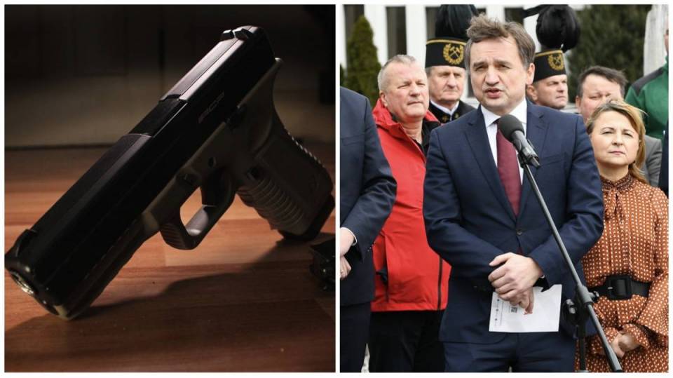 Wizyta Ziobry w Bełchatowie: Cała Polska huczy! Chodzi o pistolet! Po co minister miał za paskiem broń?