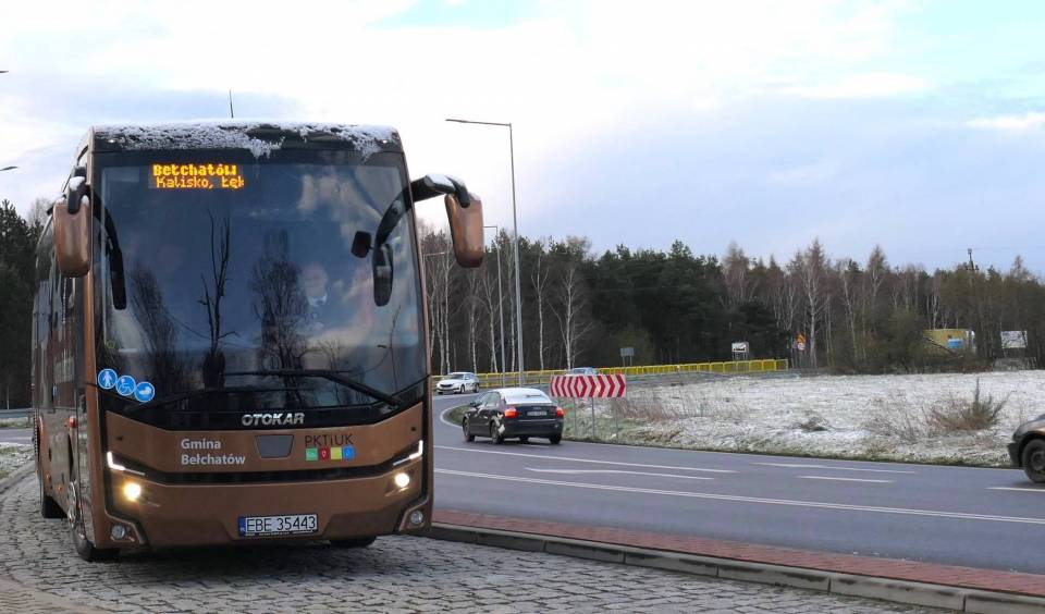 Już ruszy w trasę! Kolejne dwie linie autobusowe w gminie Bełchatów działają