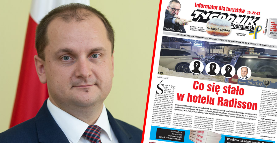 Czy dziennikarz "Tygodnika Podhalańskiego" pobił burmistrza Zelowa? Sprawdza to bełchatowska Prokuratura