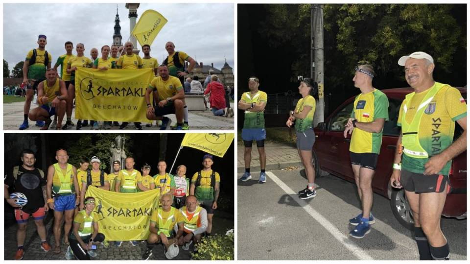 Ruszyli w środku nocy, już dotarli na Jasną Górę i to... biegiem! Spartakusi w kolejnej odsłonie biegowej pielgrzymki [Foto]